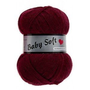Lammy Baby Soft Garn 042 Vinrød Lammy Baby Soft Garn 042 Vinrød