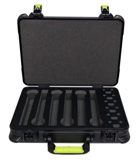 Gator SH-MICCASEW06 Molded Case for 6 Shure Wireless Mics Gator SH-MICCASEW06 Molded Case for 6 Shure Wireless Mics