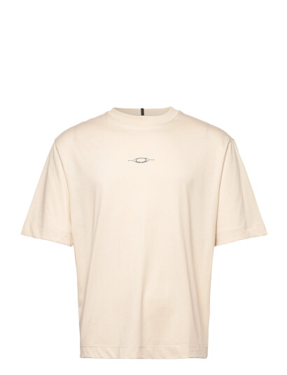 OAKLEY Stacked Metal Tee - Cream - XL