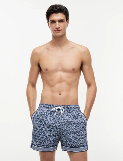 Tommy Hilfiger Medium Drawstring Print Blue XL Tommy Hilfiger Medium Drawstring Print Blue XL