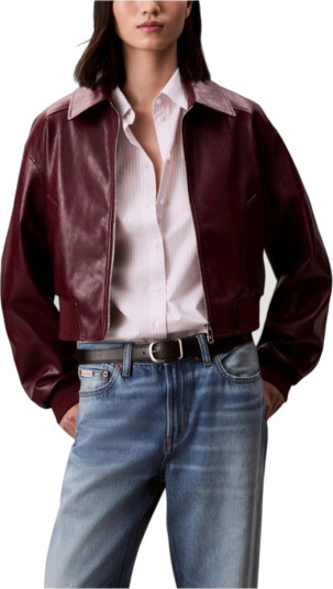Calvin Klein Jeans Dame Jakker Rød L,