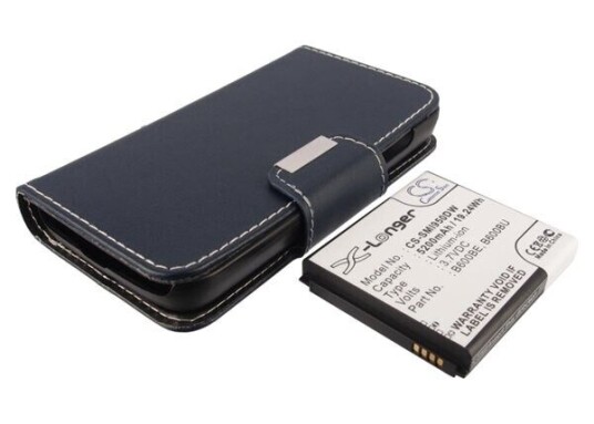Samsung SCH-R970X Galaxy S IV batteri (5200 mAh 3.7 V, Mørk blå)