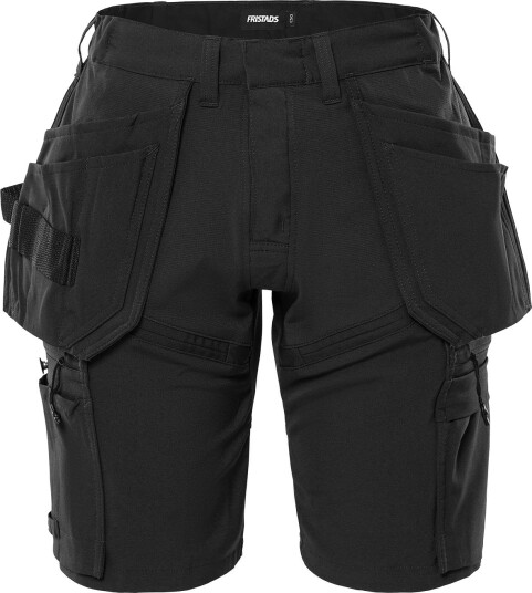 Fristads FR 2601 GLWS Shorts svart Svart, Klær