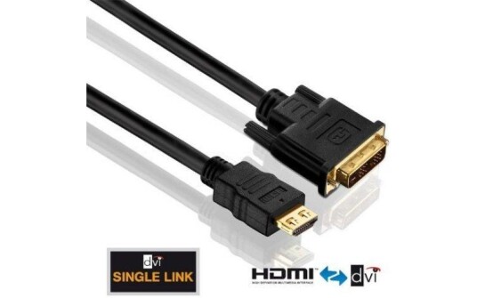 Purelink PureInstall Kabeladapter HDMI Til DVI D 15 m