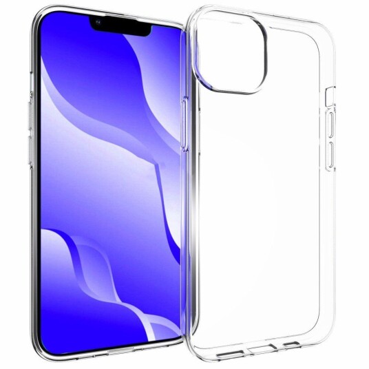 INCOVER iPhone 14 Fleksibel Deksel - Gjennomsiktig