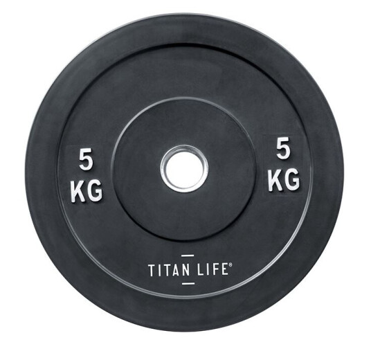 Titan Life PRO TITAN LIFE Rubber Bumper Plate 50 mm Titan Life PRO TITAN LIFE Rubber Bumper Plate 50 mm