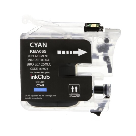 inkClub KBA065 Blekkpatron cyan, 1.400 sider