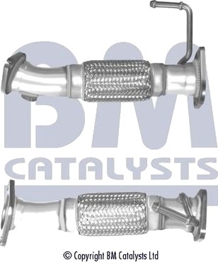BM CATALYSTS BM50454 Eksosrør