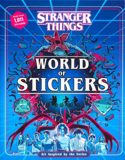 Stranger Things World of Stickers Art Inspired by the Series
