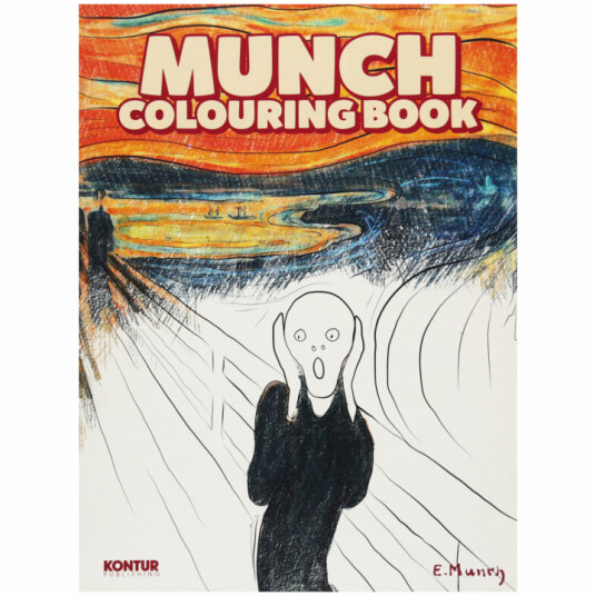 Books Munch Colouring Book Books Munch Colouring Book