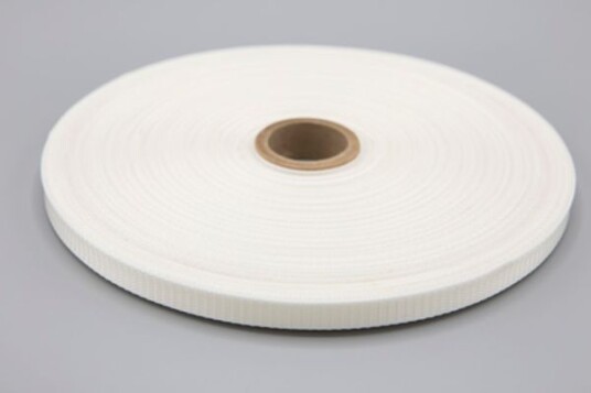 Nylon webbing 12 mm hvit