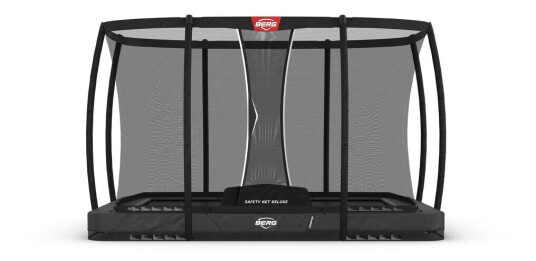 Berg Toys BERG Ultim Champion Inground Trampoline inkl. deluxe sikkerhetsnett. 330x220cm Grå