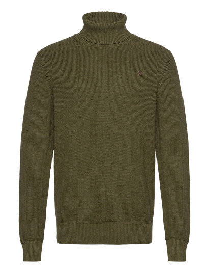 Morris Bernard Roller Neck - Green - XS