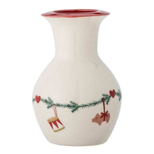 Bloomingville Yule vase 16 cm julemotiv