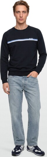 BOSS Authentic Sweatshirt Navy L