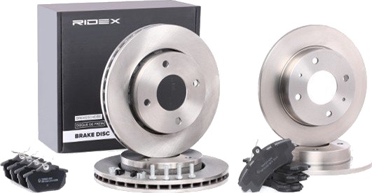 Bremseskiver og -klosser RIDEX 3405B0230