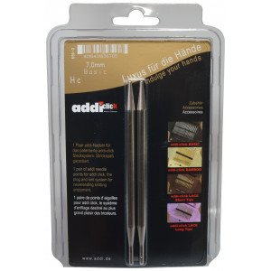 Addi Click Turbo Utskiftbare Rundpinner Messing 13cm 7,00mm US10¾