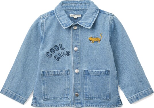 Liewood Kinsley Placement Denim Overshirt Blue 104 Liewood Kinsley Placement Denim Overshirt Blue 104