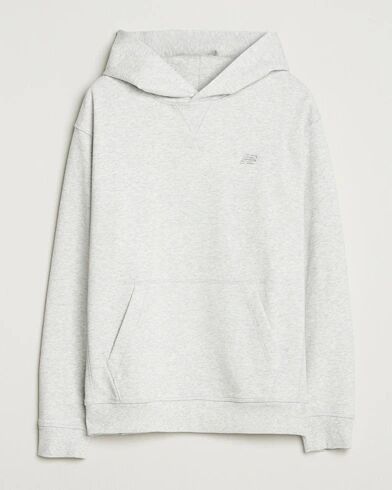 New Balance Running Athletics French Terry Hoodie Grey