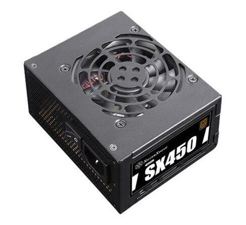 SilverStone SilvStone SST-SX450-B 450W SFX Strømforsyning (PSU) - 450 Watt - 80 mm - 80 Plus Bronze sertifisert SilverStone SilvStone SST-SX450-B 450W SFX Strømforsyning (PSU) - 450 Watt - 80 mm - 80 Plus Bronze sertifisert