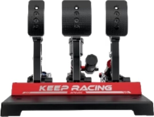 Simagic P1000-RS Hydrauliske Sim-racingpedaler 3-pedalers Sett P1000-RS Simagic P1000-RS Hydrauliske Sim-racingpedaler 3-pedalers Sett P1000-RS