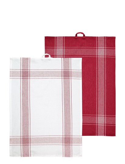 Noble House Kitchen Towel Ronja Grs 2-P - Multi/patterned - 50X70CM x 40