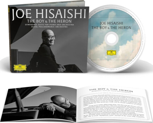 Joe Hisaishi, Royal Philharmonic Orchestra  The Boy and the Heron: Symphonic Suite for piano and orchestra  CD