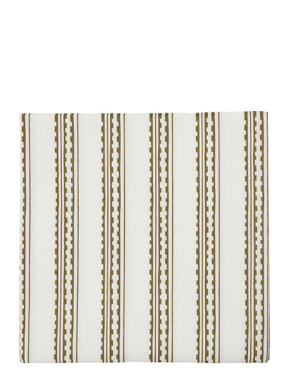 house doctor Napkins, Trace - Yellow - 20X 20CM