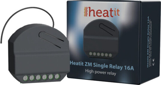Heatit - Z-Wave - ZM Single Relay 16A - 4512671