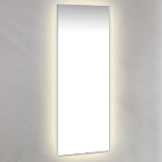 Macro Design Avlange Speil Rammespeil Krom / 45cm med Ambilight Macro Design Avlange Speil Rammespeil Krom / 45cm med Ambilight