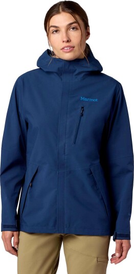 Marmot Women"s Precip Evo Pro Jacket Nightfall Navy M