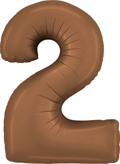 Ballongkungen Tallballong Satin Chocolate Tall 2 400200SCT