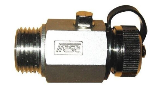 Frese 1/2" Avstengningsventil i Rustfritt Stål for Hydraulikk Frese 1/2" Avstengningsventil i Rustfritt Stål for Hydraulikk