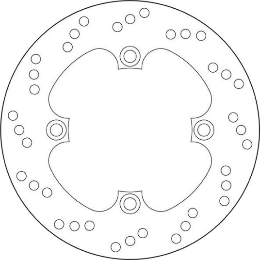 BREMBO 68B40749 Bremseskive