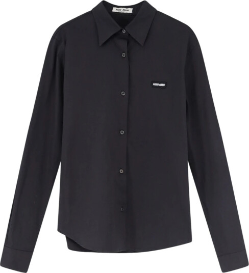 Miu Miu Dame Bluser & Skjorter Svart M,