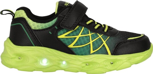 ZigZag Kalmi Sneakers m/Lys Barn Grønn/Svart 34