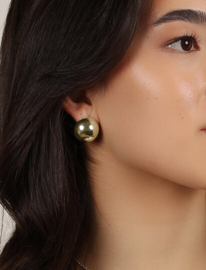 SNÖ of Sweden Billie Big Ear Plain S - Onesize - Gold - ONE SIZE