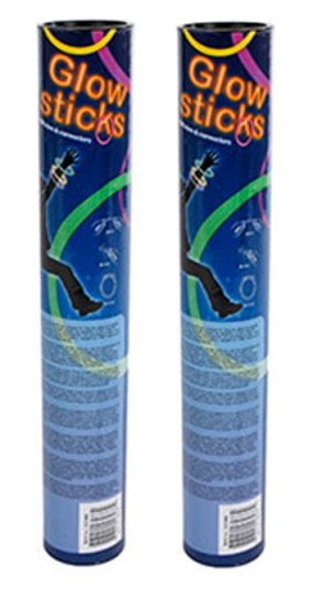 Pocket Money - Glow sticks 100 pieces in tube 20 cm (621406)