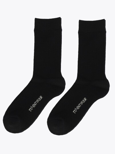 Twentyfour Aurora 2 Pack Ullsokk Sort 36 38