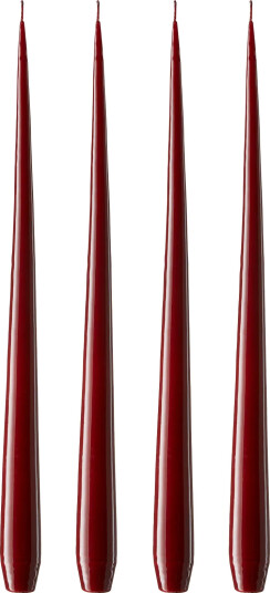 ester & erik ester & erik lys 4 stk. lakket Deep wine 44/2 42 cm