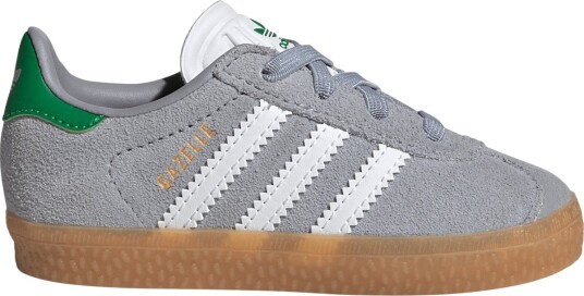 Adidas Originals Sko Gazelle CF EL I HALSIL/FTWWHT/Green Adidas Originals 22 Sko Grå