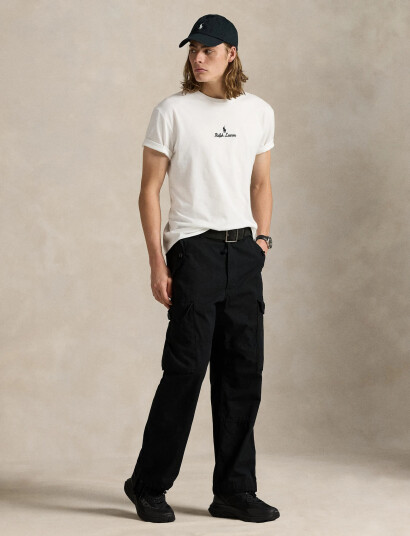 Polo Ralph Lauren Classic Fit Logo Jersey T-Shirt - White - L