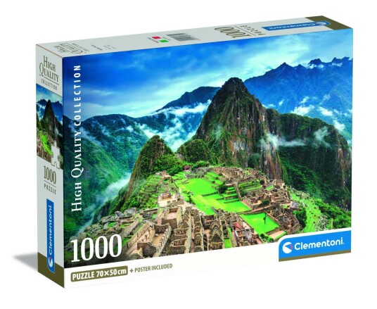 Clementoni Puslespill 1000 HQC Machu Picchu Clementoni