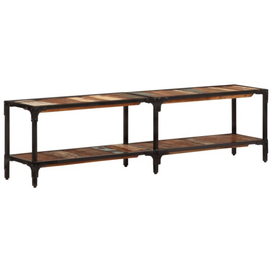 vidaXL TV-benk 150x30x41 cm gjenvunnet heltre