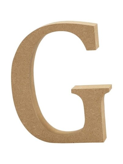 Creativ Company Letter G MDF 13cm 1pc.