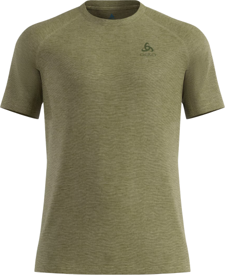 Odlo Men"s T Shirt Crew Neck S/S X Alp Pw 115 Guacamole Melange S