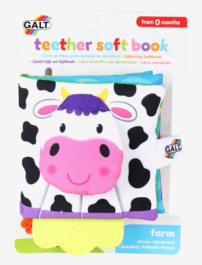 Galt Teether Soft Book Farm 31005228