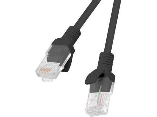 Lanberg Patchcord Cat.5E Utp 2M Black Box Fluke Passed Lanberg