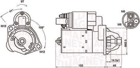 MAGNETI MARELLI 063721394010 Starter MAGNETI MARELLI 063721394010 Starter