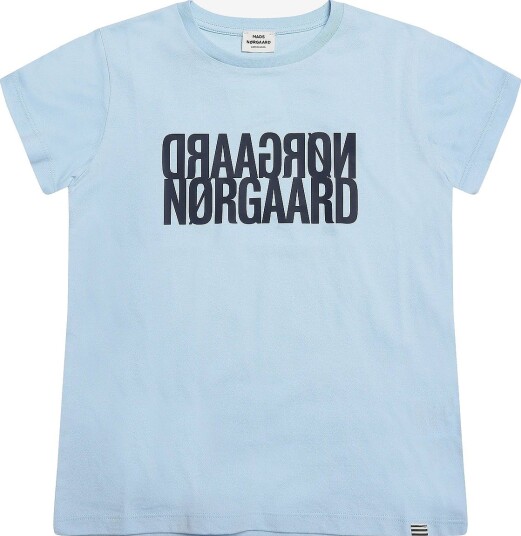 Mads Nørgaard Single Cotton Tuvina Tee CERULEAN 116